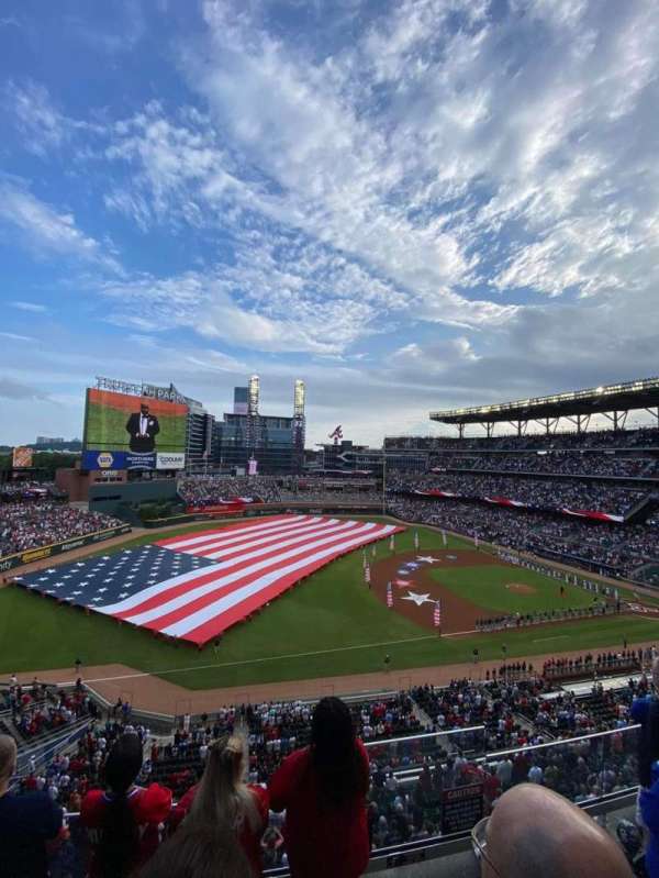 Truist Park, section: 339, row: 4, seat: 2