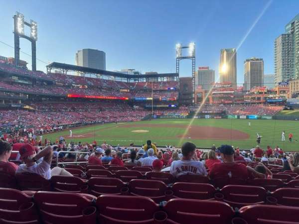 Busch Stadium, section: 143, row: 23, seat: 6