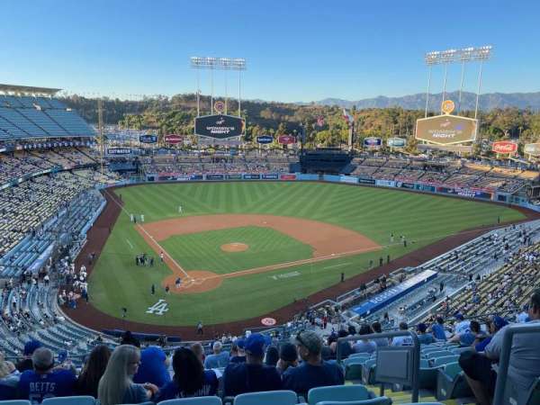 Dodger Stadium, section: 4RS, row: M, seat: 20