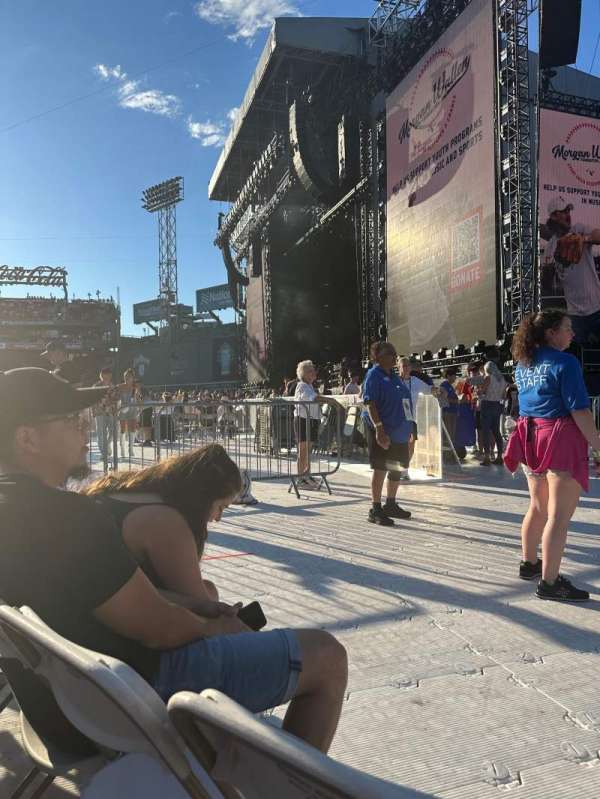 Fenway Park, section: A1, row: 9, seat: 19