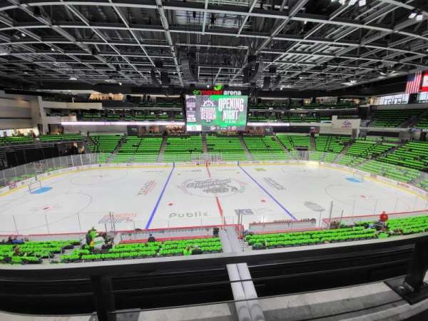 Enmarket Arena, section: 207, row: A, seat: 16-17-18