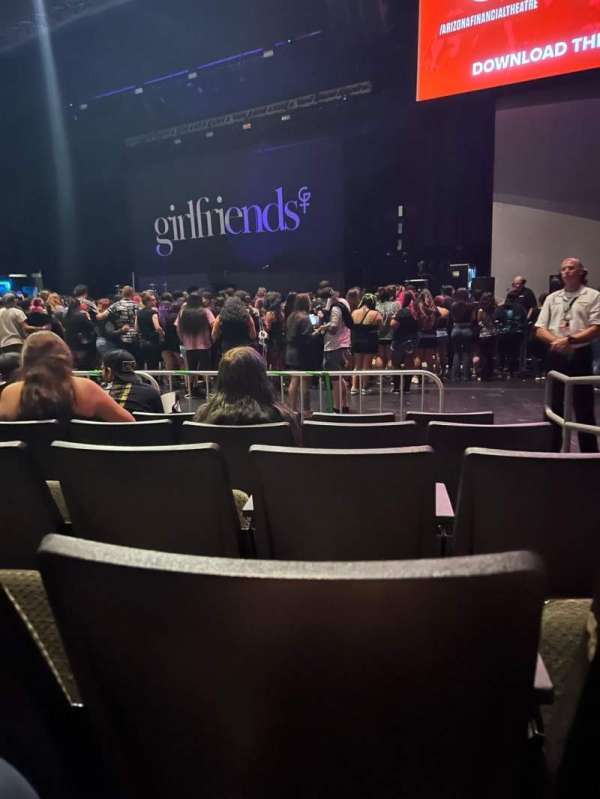 Arizona Financial Theatre, section: 2, row: 16, seat: 2