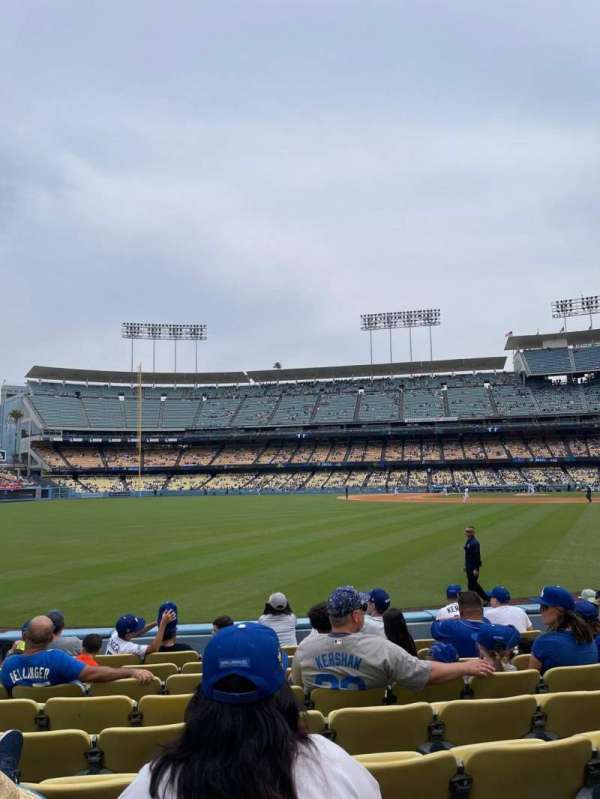 Dodger Stadium, section: 51FD, row: H, seat: 12