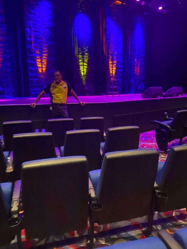 Borgata Music Box, section: 100 Lower, row: E, seat: 109