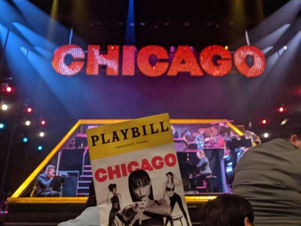 Ambassador Theatre, section: Orchestra C, row: CC, seat: 106