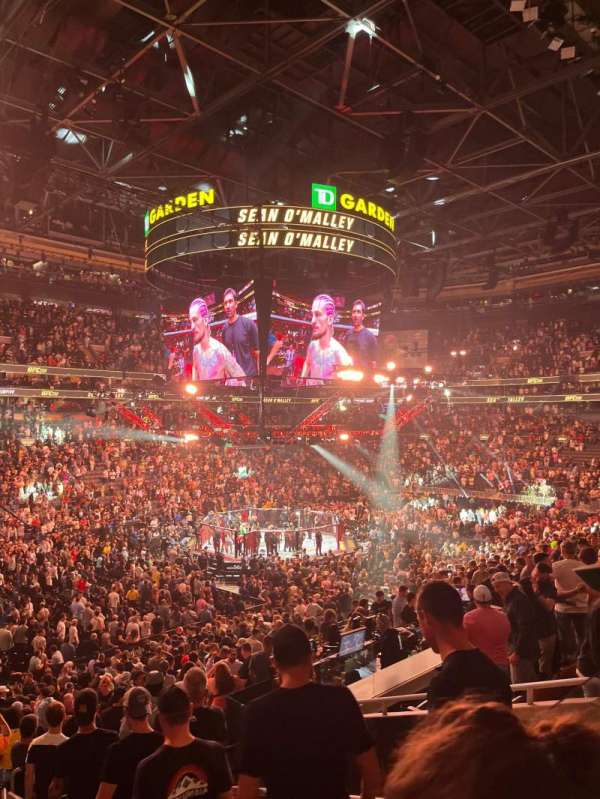 TD Garden, section: 15, row: 24, seat: 6