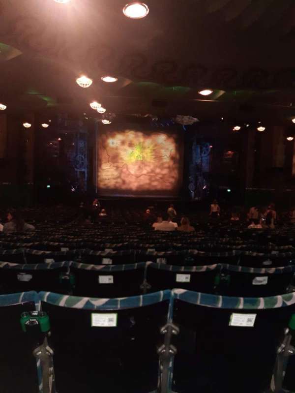 Apollo Victoria Theatre, section: Stalls, row: ZF, seat: 29
