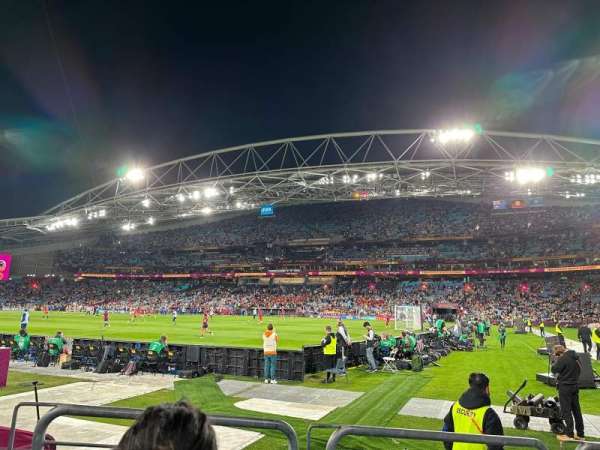 Accor Stadium, section: 112, row: 7, seat: 33