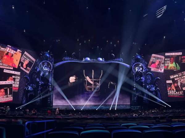 Michael Jackson One Theatre, section: 203, row: GG, seat: 2