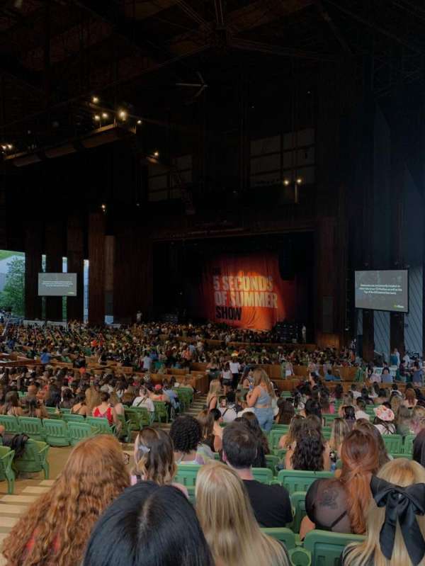 TD Pavilion at the Mann, section: MAIN 500, row: UU, seat: 501