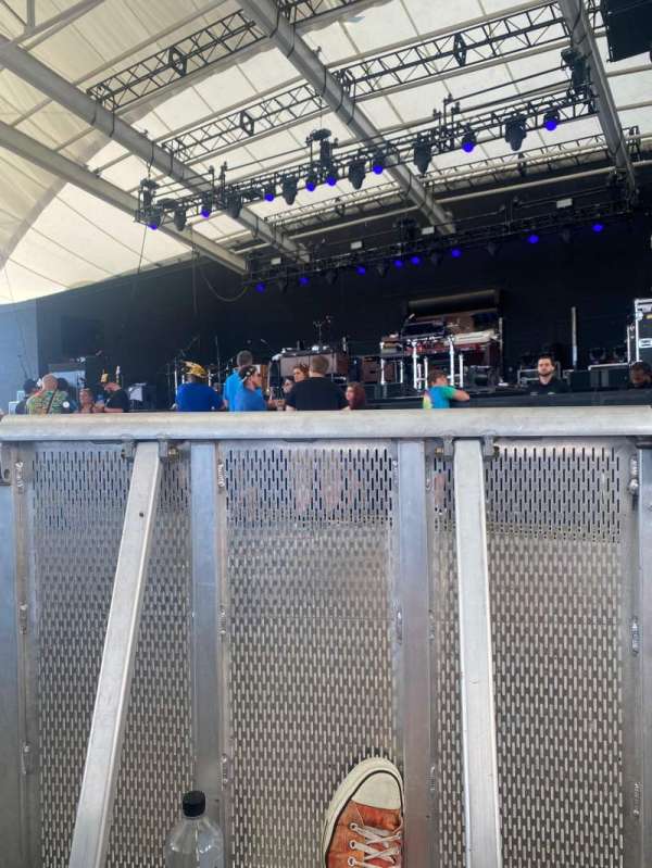 Pier Six Pavilion, section: 106, row: J
