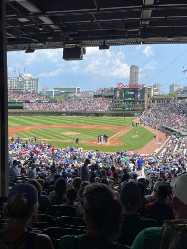 Wrigley Field, section: 115, row: 12, seat: 16