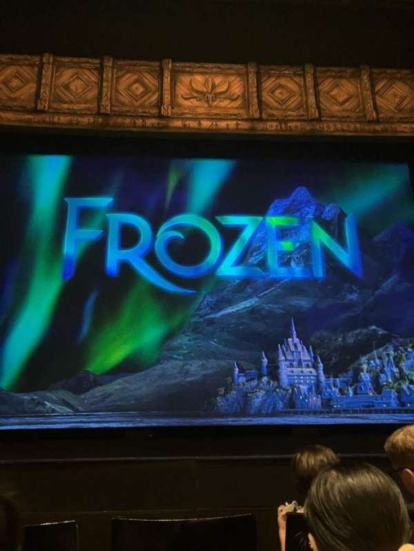 Sands Theatre at Marina Bay Sands, section: Stalls Center, row: F, seat: 26