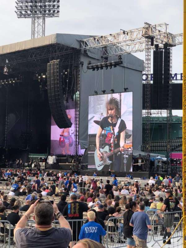 Fenway Park, section: Right Field Box 94, row: BB, seat: 6