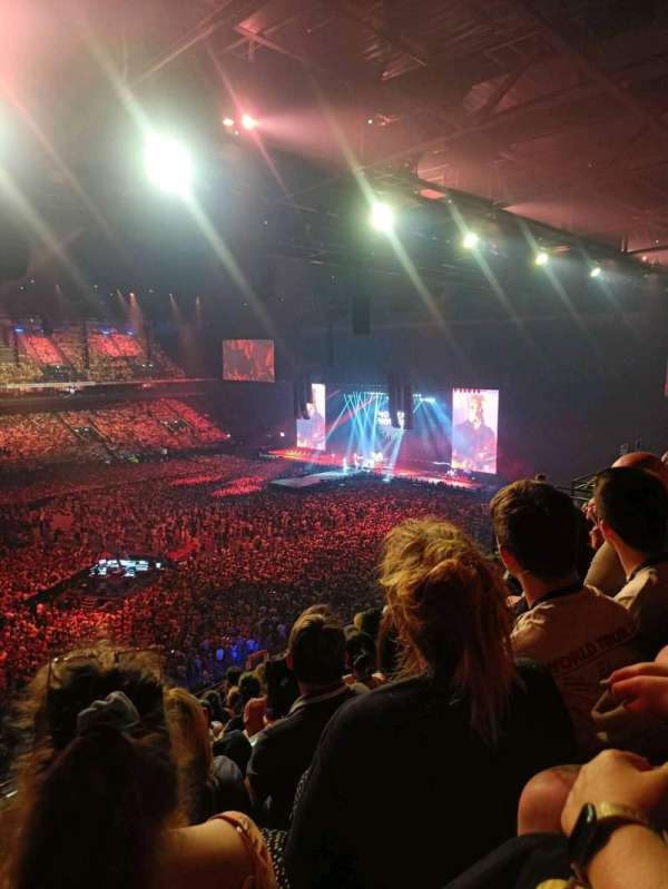 Paris La Défense Arena, section: 416, row: 50, seat: 40