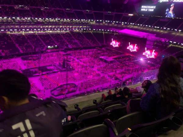 Allegiant Stadium, section: 442, row: 4, seat: 19
