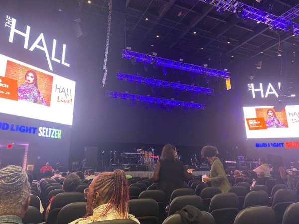 The HALL at Live!, section: 103, row: O, seat: 9