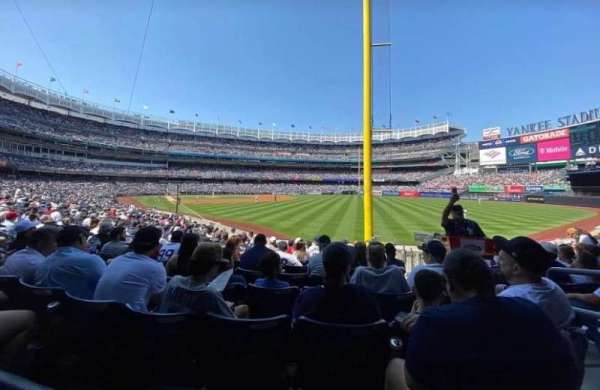 Yankee Stadium, section: 108, row: 10, seat: 3