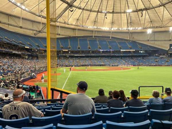 Tropicana Field, section: 140, row: Aa, seat: 12