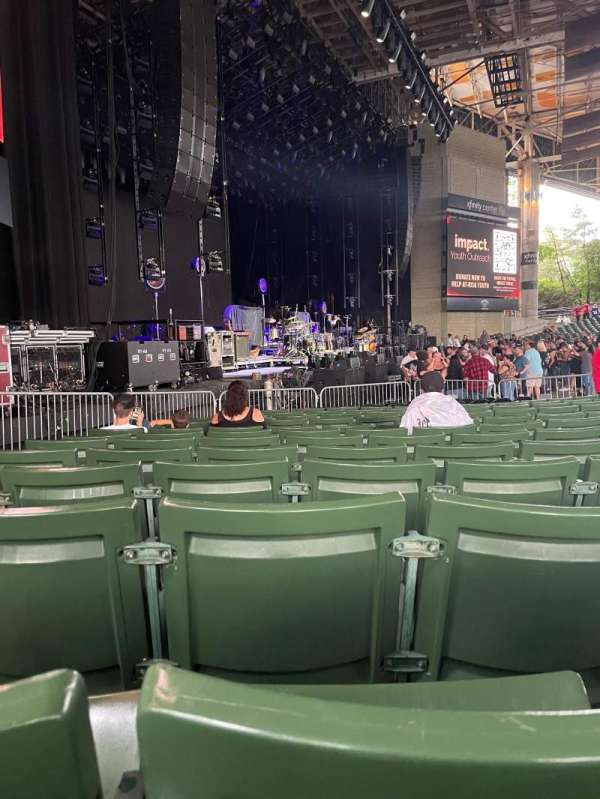 Xfinity Center, Massachusetts, section: 3, row: X, seat: 26