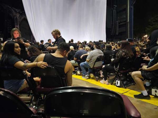 Jiffy Lube Live, section: Orchestra 3, row: P, seat: 1