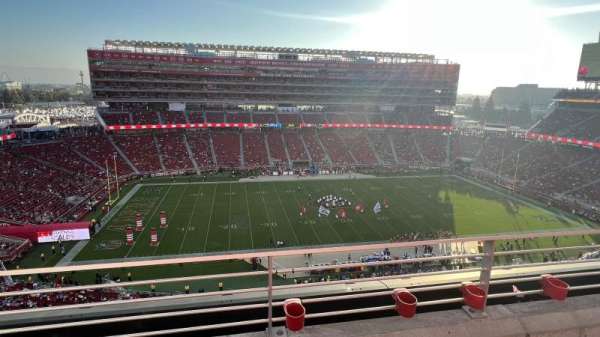 Levi's Stadium, section: 316, row: 2, seat: 24