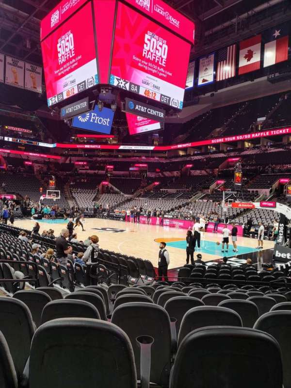 Frost Bank Center, section: 118, row: 14, seat: 10