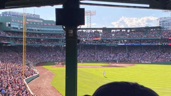 Fenway Park, section: Grandstand 2, row: 12, seat: 25