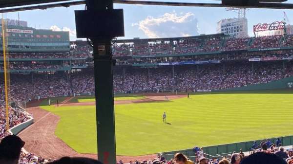 Fenway Park, section: Grandstand 2, row: 12, seat: 26