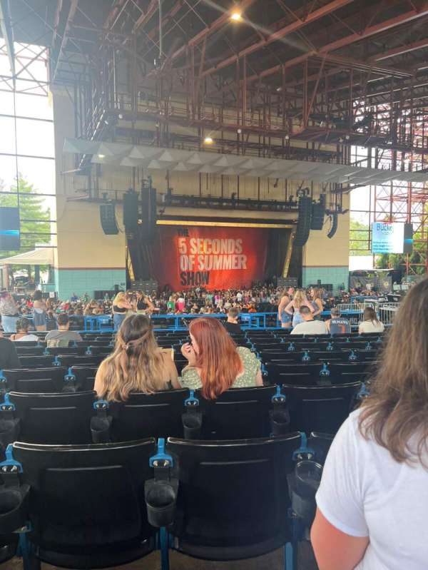 Riverbend Music Center, section: 700, row: LL, seat: 718