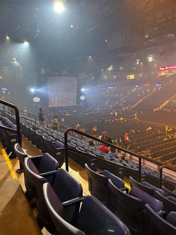 Santander arena, section: 114, row: M, seat: 14