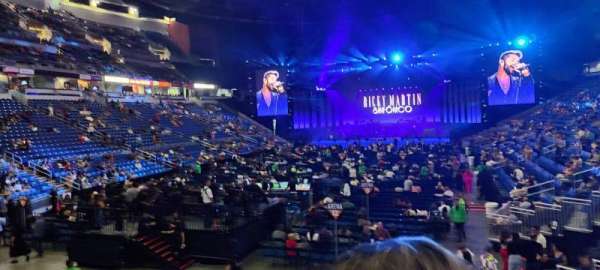 Coliseo De Puerto Rico, section: 122, row: R, seat: 12