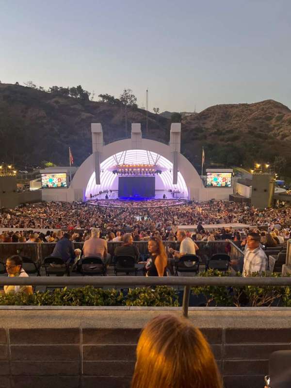 Hollywood Bowl, section: M1, row: 2, seat: 27