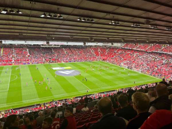 Old Trafford, section: N3402, row: 27, seat: 185