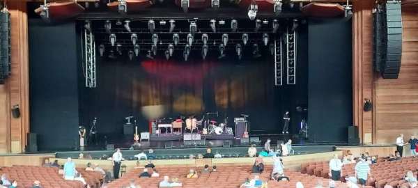 Filene Center, section: Rear Orchestra C, row: QQ, seat: 109
