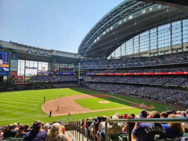 American Family Field, section: 226, row: 16, seat: 1