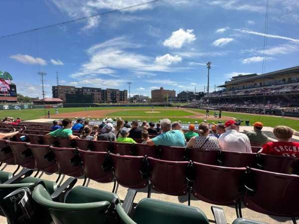 Day Air Ballpark, section: 112, row: 12, seat: 11