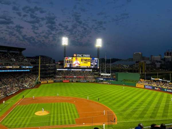 PNC Park, section: 210, row: F, seat: 12