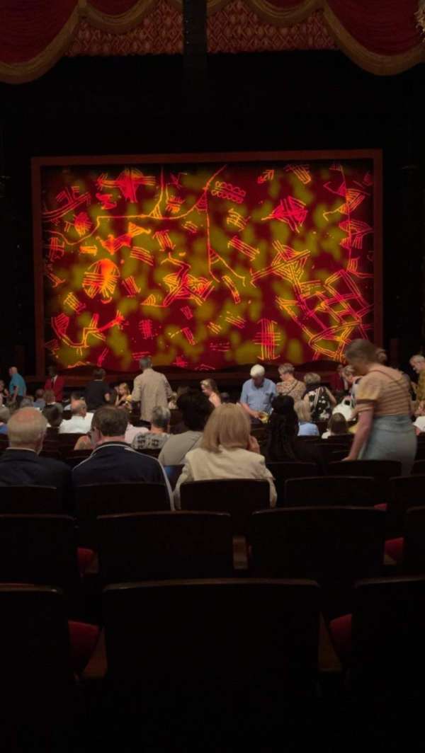 Academy of Music, section: Parquet Center, seat: 106