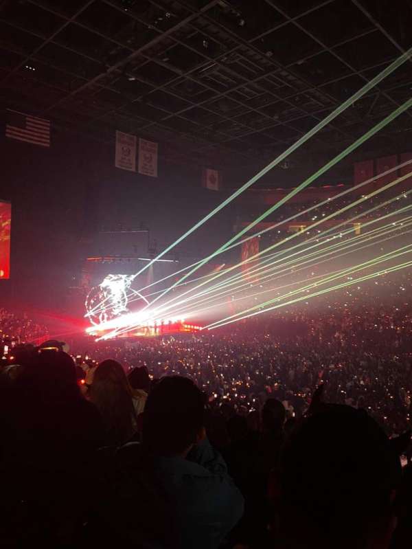 UBS Arena, section: 114, row: 21, seat: 9