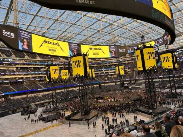 SoFi Stadium, section: 213, row: 7, seat: 16