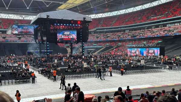 Wembley Stadium, section: 113, row: 18, seat: 55