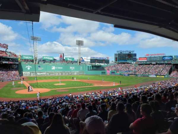 Fenway Park, section: Grandstand 18, row: 7, seat: 2