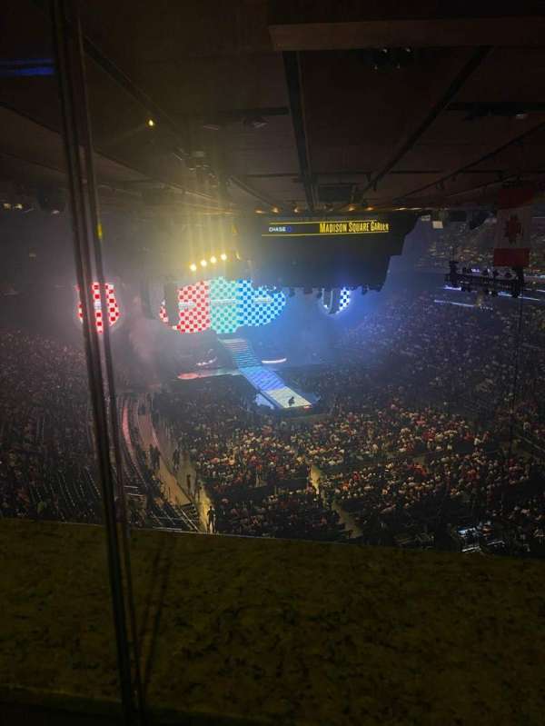 Madison Square Garden, section: 302, row: 1, seat: 13