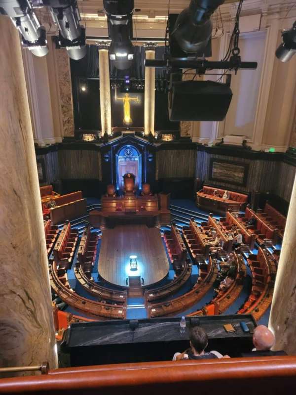 London County Hall, section: Central Gallery, row: D, seat: 21