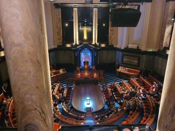 London County Hall, section: Central Gallery, row: D, seat: 21