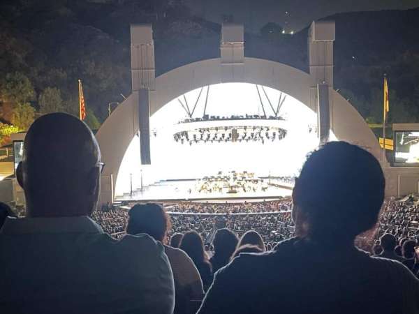 Hollywood Bowl, section: J1, row: 20, seat: 30