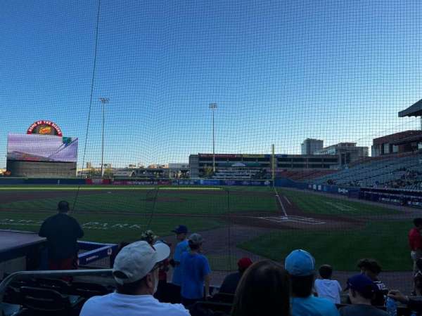 Sahlen Field, section: 105, row: F, seat: 12