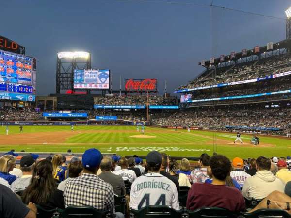 Citi Field, section: 121, row: 10, seat: 8