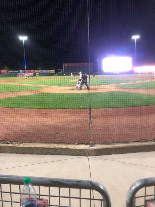 Veterans Memorial Stadium, Cedar Rapids, section: 111, row: D, seat: 4